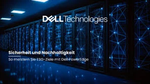 Sicherheits- und Nachhaltigkeitsziele erreichen mit energieeffizienten Dell PowerEdge-Servern