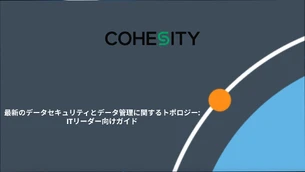 最新のデータセキュリティとデータ管理に関するトポロジー: ITリーダー向けガイド