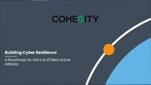 Building Cyber Resilience in a World of Destructive Cyberattacks