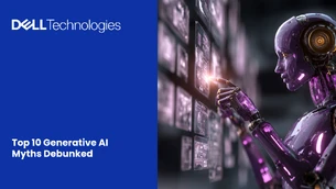 Top 10 Generative AI Myths Debunked – Infographic